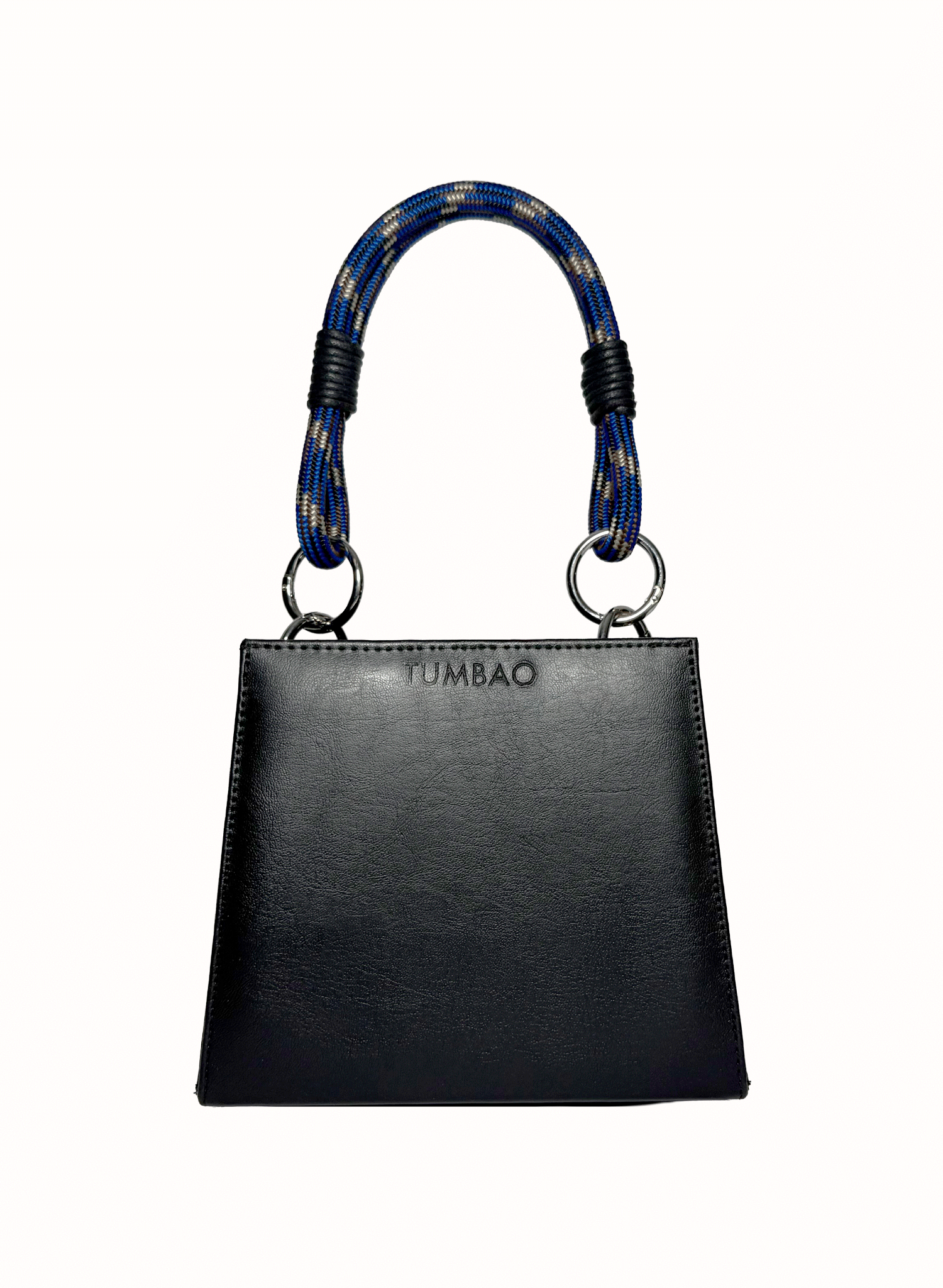 Bolso Modular Amara Negro + Asa Intercambiable Corta BERRY/N